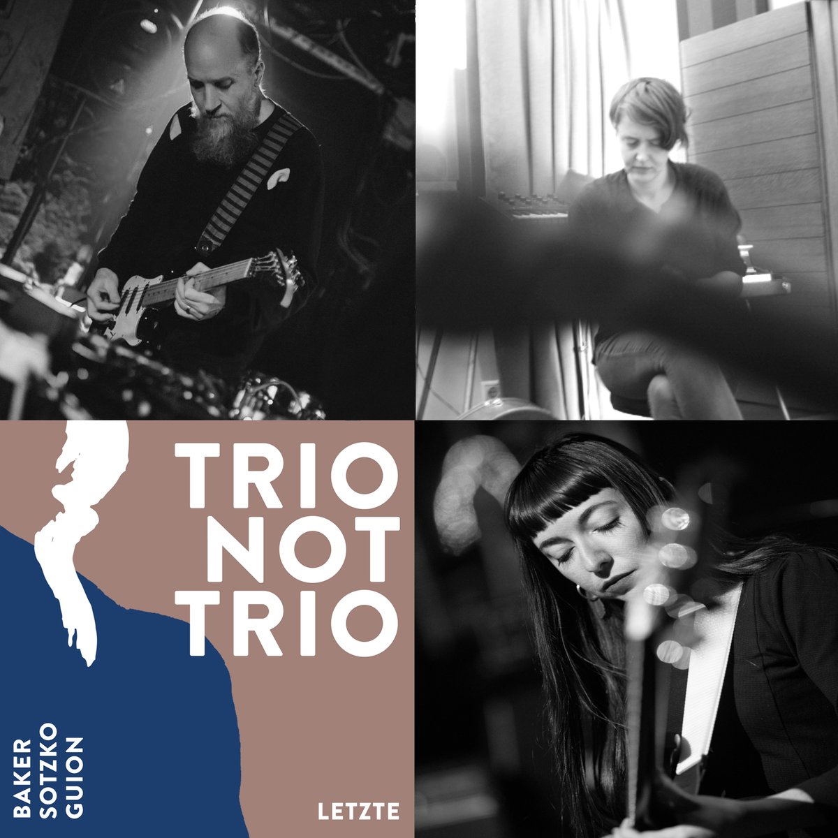 The fifth and final instalment of Aidan Baker's highly ambitious Trio Not Trio series is out today! Letzte features Jana Sotzko (Dropout Patrol, Point No Point etc) and Melissa Guion (@mjguider) gizehrecords.bandcamp.com/album/trio-not…