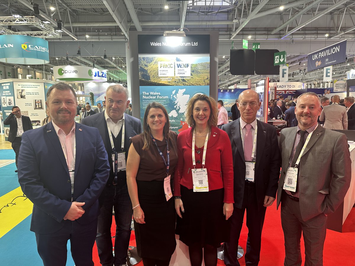 📣This week WNF have been at WNE! We have had a very productive time and some excellent conversations.

Check out our LinkedIn for more highlights
👉uk.linkedin.com/company/wales-…

#wne2023 #nuclear #exhibition