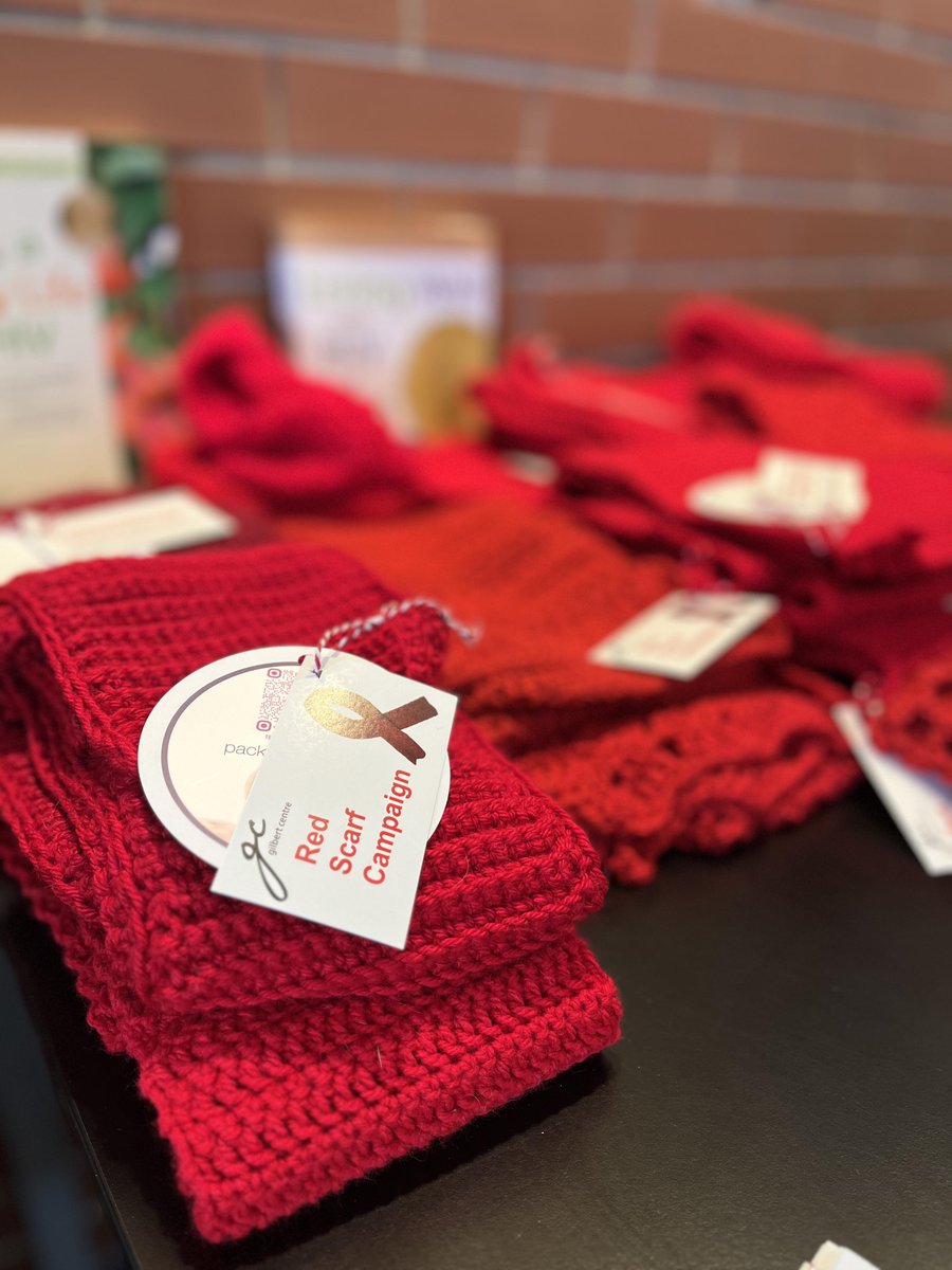InnisfilideaLAB's tweet photo. The #RedScarfCampaign is a movement that raises awareness of the positive advancements in HIV/AIDS treatment and prevention.
Check out the display at our Lakeshore Branch and learn how easy it is to get tested for #HIV. https://t.co/DCZZoyVSMp