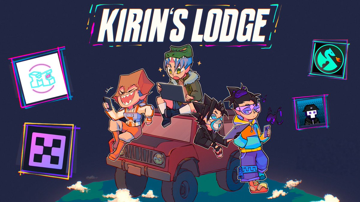 Kirin‘s Lodge EP5🎙️ Today at 5pm UTC 🐉 | Host: @Carlos_siuu0 @nftPAPI_G 🎙️| Project list: @Zeebitio @metaarcadeclub