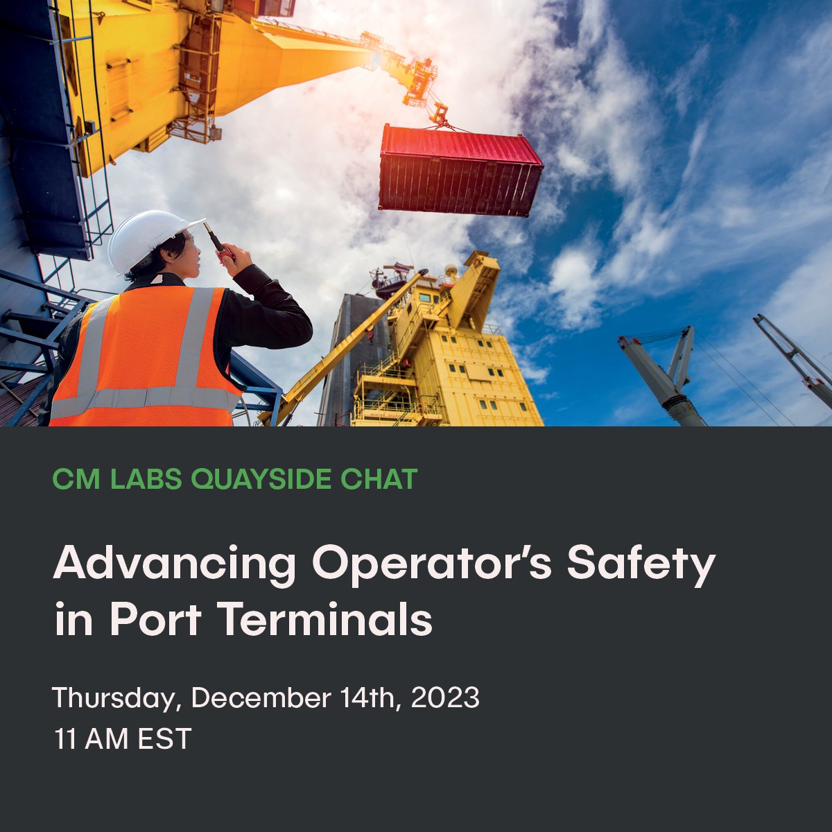 We're pleased to announce that Roger McGroty, Managing Director at Sleipnir Lift Management, will be a guest speaker in the next Quayside Chat to discuss how #safety #training means having a safe &amp; controlled environment for all operators.
hubs.la/Q02byBPQ0

#Maritime