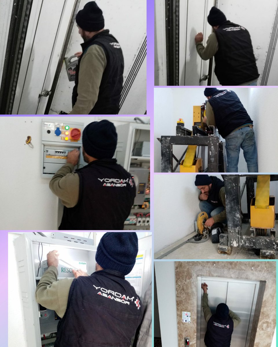 17 bloğumuzun aylık asansör bakımları tamamlandı