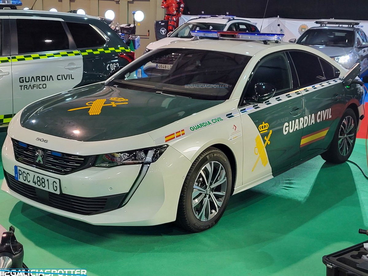 GaliciaSpotter's tweet photo. NUEVO Peugeot 508 Hybrid perteneciente a la Guardia Civil.
Equipado por @veblinter presente en la Feria Internacional Sedexpo 2023.
#peugeot508 #veblinter #062guardiacivil #guardiacivilespañola #guardiacivil #guardiacivilcomprometidos #sedexpo #sedexpo2023 #sedexpo23 #silleda https://t.co/cgt23b7Ddj