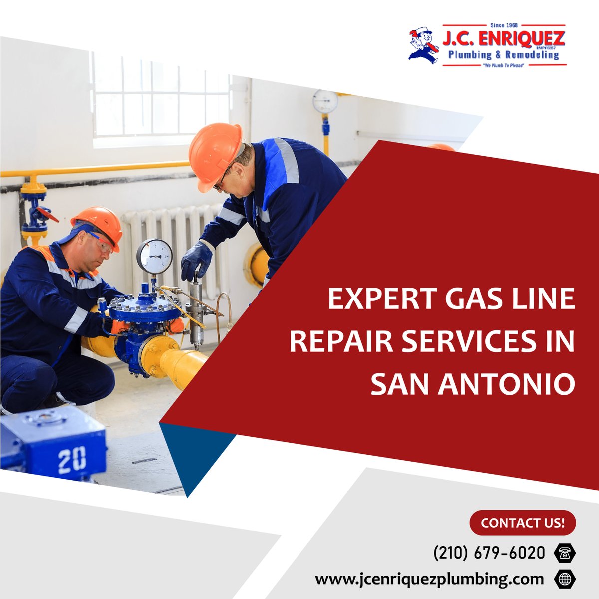 JCSonPlumbing's tweet image. 🔥 Need an expert gasline repair? Look no further! 💪🛠️ Our team of skilled technicians is here to tackle any gasline issue, ensuring your safety and peace of mind. give us a call now 📞 #GaslineRepair #SafetyFirst #SanAntonioPlumbing #JCEnriquezPlumbing