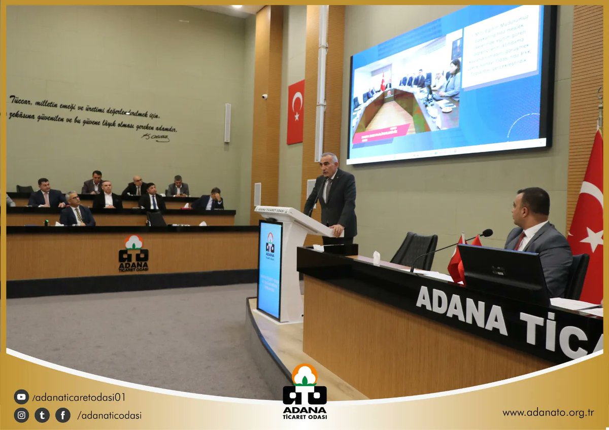 Sektörlerimizin güncel talepleri ve çözüm önerilerine ilişkin fikir alışverişinde bulunmak üzere Kasım ayı Meclis Toplantımızı gerçekleştirdik. Toplantımızda sektörlerimizin beklentilerini etraflıca değerlendirdik. Katılım sağlayan Meclis Üyelerimize teşekkür ederim.