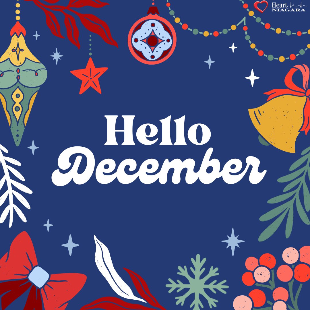 Stepping into December with open arms and a heart full of holiday magic, hello to the month of December from Heart Niagara. ✨❄️ #HelloDecember #FestiveFeels