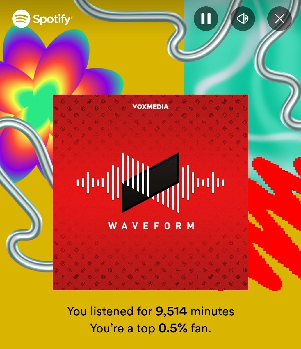 rohitmishra33's tweet image. Thank you so much @WVFRM team for being my top podcast this year, I enjoyed all 9,514 minutes of it. 

That&apos;s 16 and a half days of nonstop listening.

Thank you @MKBHD, @AndyManganelli, @DurvidImel, @adamlukas17 and @EllisRovin for being so consistent.

#SpotifyWrapped
#MKBHD