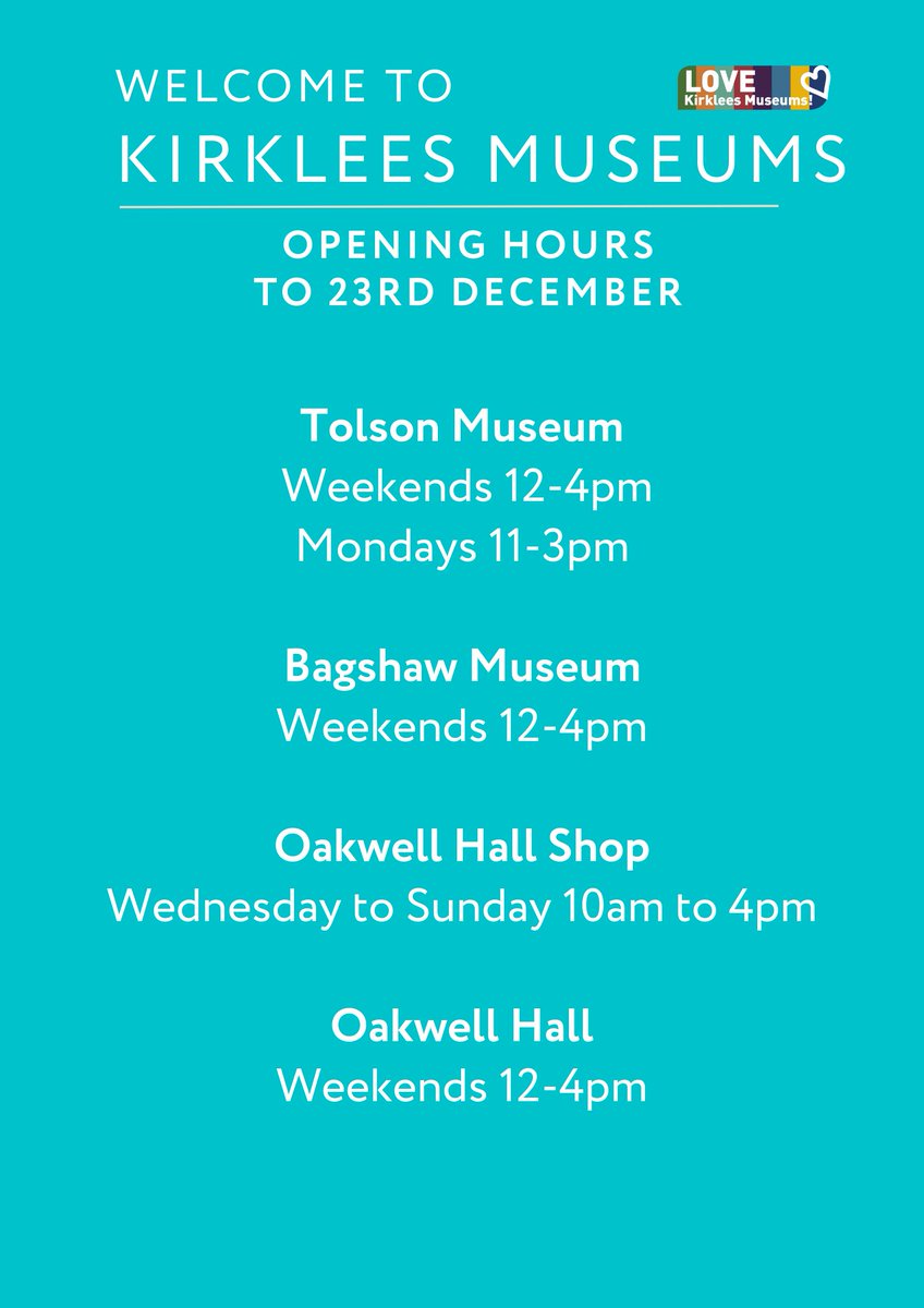 KirkleesMuseums's tweet photo. The countdown to #Christmas has begun!
Embrace the magic of the holidays & make this season unforgettable with thoughtful, museum-inspired gifts from @TolsonMuseum #BagshawMuseum & #OakwellHall. Each purchase supports the museums - thank you!
#shoplocal #museumshops https://t.co/gVPql8ffxT