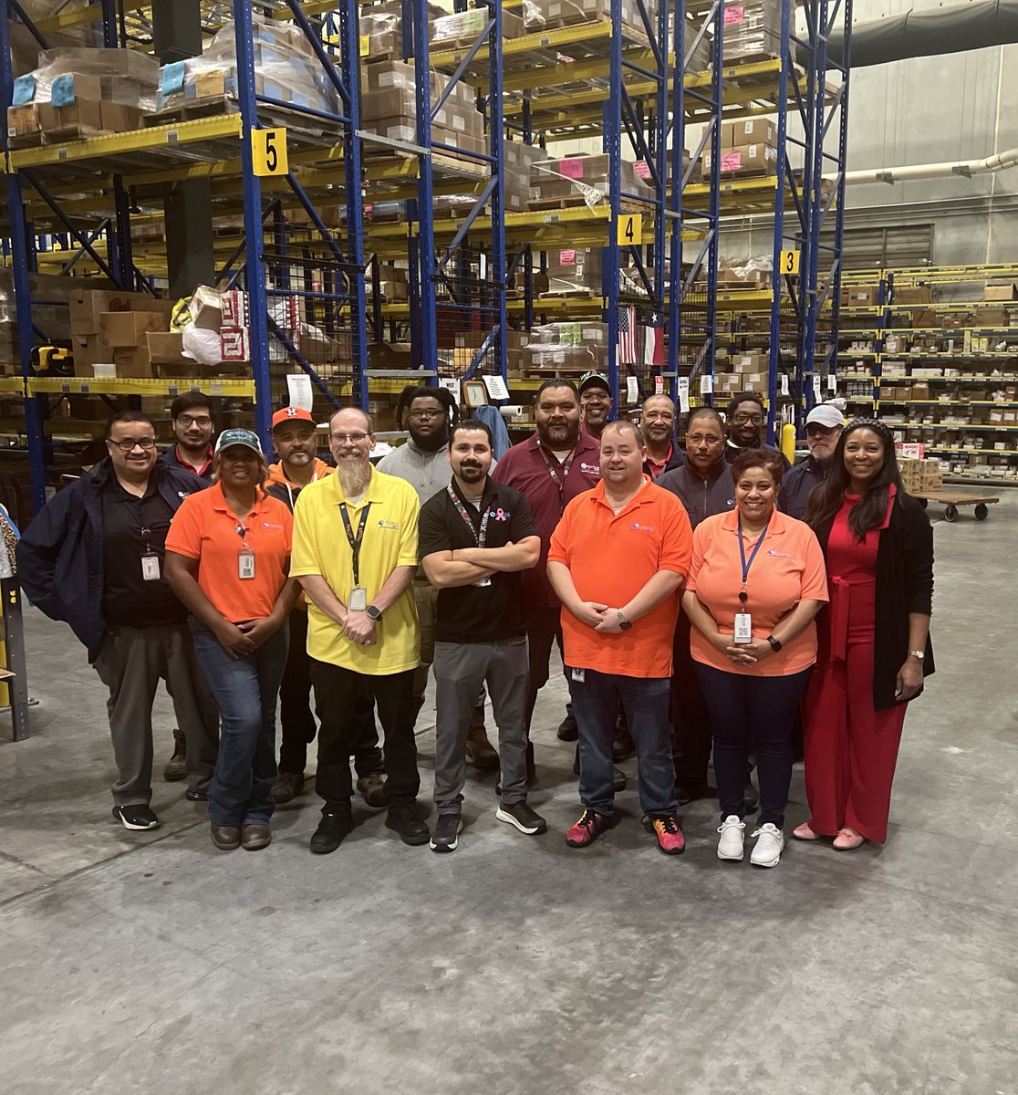 SpringISD_DC's tweet image. Happy Friday from the Spring ISD Distribution Center Team!!