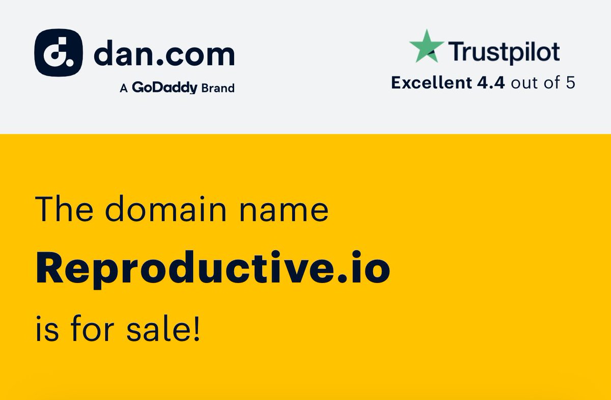 AntonNaydenoff's tweet image. ✨Reproductive.io✨ is for sale. #reproductive #io #dotio #Domains