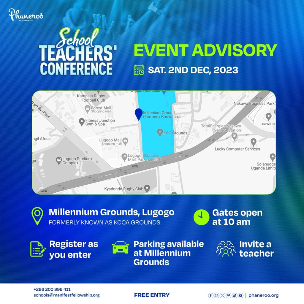 allan_tiize's tweet image. #AllSet....

School Teachers' Conference...