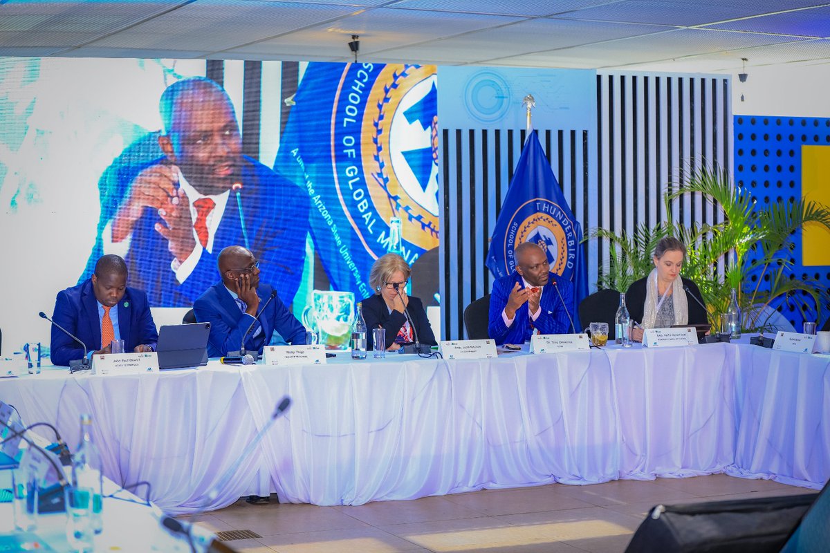 tomwansa's tweet image. Great #4IR &amp;amp; #DigitalTransformation roundtable discussion on &quot;exploring partnerships for knowledge sharing, innovation and technology transfer to address development challenges&quot;
 @pthigo @konzatech @KENIAupdates @IBMResearch @ChallengeWorks @awscloud 

#KIW2023CommonwealthEdition