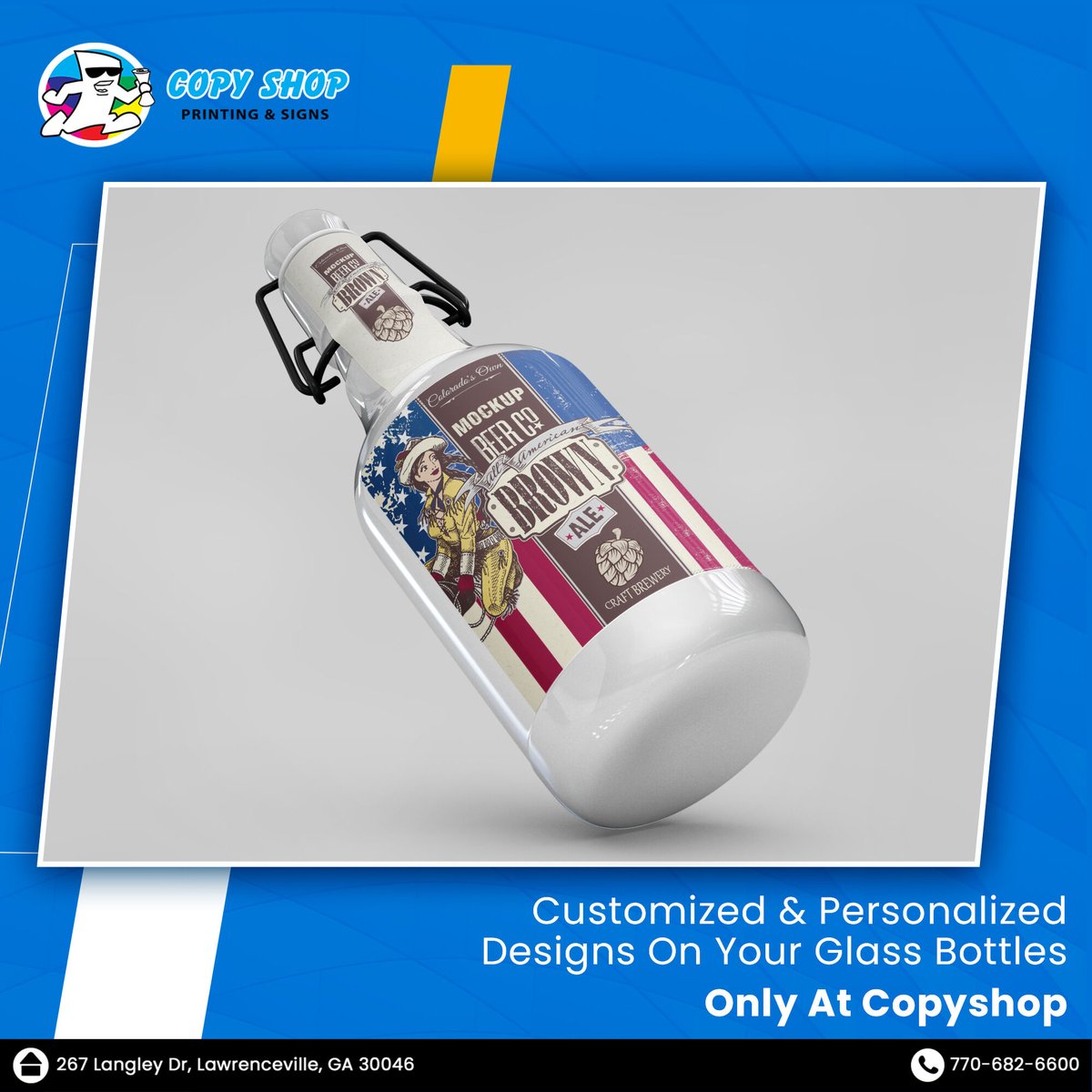 Join us at Copyshop and find the best-customized designs for your glass bottles at affordable prices..
.
.
.
.
.
#customizedglassbottles  #copyshop  #smallbusiness #printing #customize #personalize #usa #originalart #ceramic #printedart #artforsale #printedplate  #sm4dm