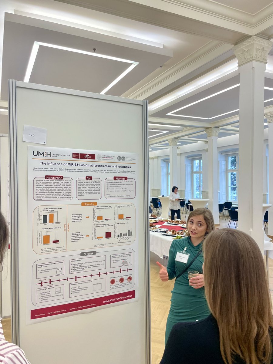Young DGK (@youngdgk) on Twitter photo Now happening: the poster presentations as an interactive kick-off to our science meeting @ Leopoldina in Halle 🫀🧬
<a href="/WinkelsLab/">Holger Winkels</a> <a href="/SteffensLab/">Sabine_Steffens</a> <a href="/LCSommerfeld/">Laura Sommerfeld</a> <a href="/schogerandspice/">Eric Schoger</a> <a href="/SFG_Ffm/">Simone Glaser</a> <a href="/LPriesmeier/">Laura Priesmeier</a> @LarsMaeg Now happening: the poster presentations as an interactive kick-off to our science meeting @ Leopoldina in Halle 🫀🧬
<a href="/WinkelsLab/">Holger Winkels</a> <a href="/SteffensLab/">Sabine_Steffens</a> <a href="/LCSommerfeld/">Laura Sommerfeld</a> <a href="/schogerandspice/">Eric Schoger</a> <a href="/SFG_Ffm/">Simone Glaser</a> <a href="/LPriesmeier/">Laura Priesmeier</a> @LarsMaeg