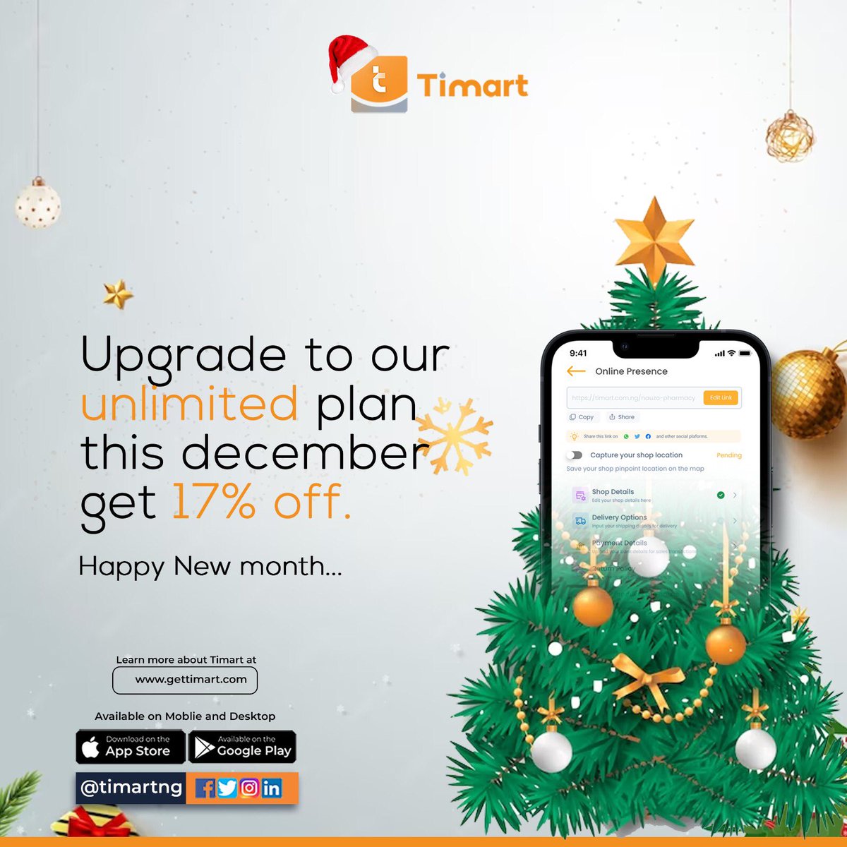 plainwhitte's tweet image. 🚨 Enjoy massive discounts on Timart today!
