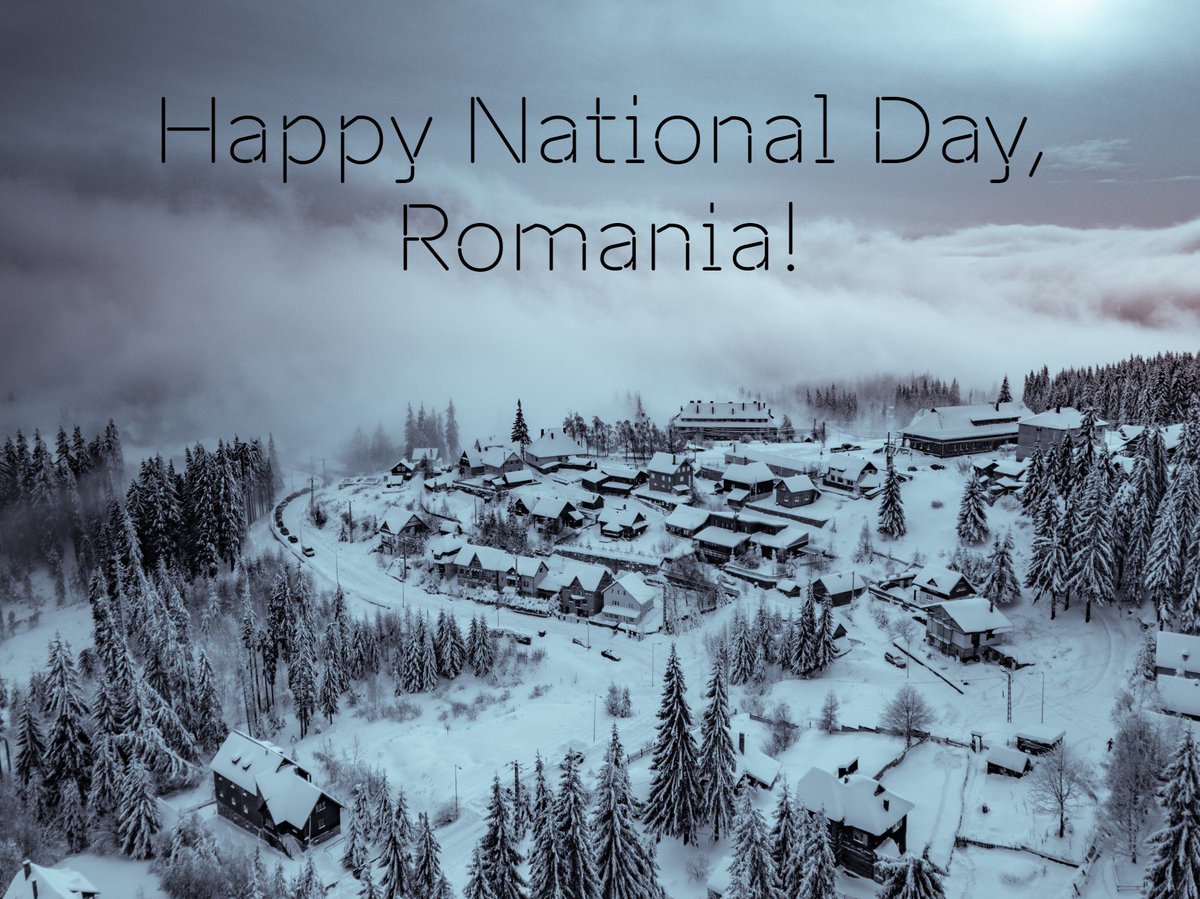 Warm greetings to @Odobes1Luminita and to all #Romania 🇷🇴 for your National Day! La multi ani, România!