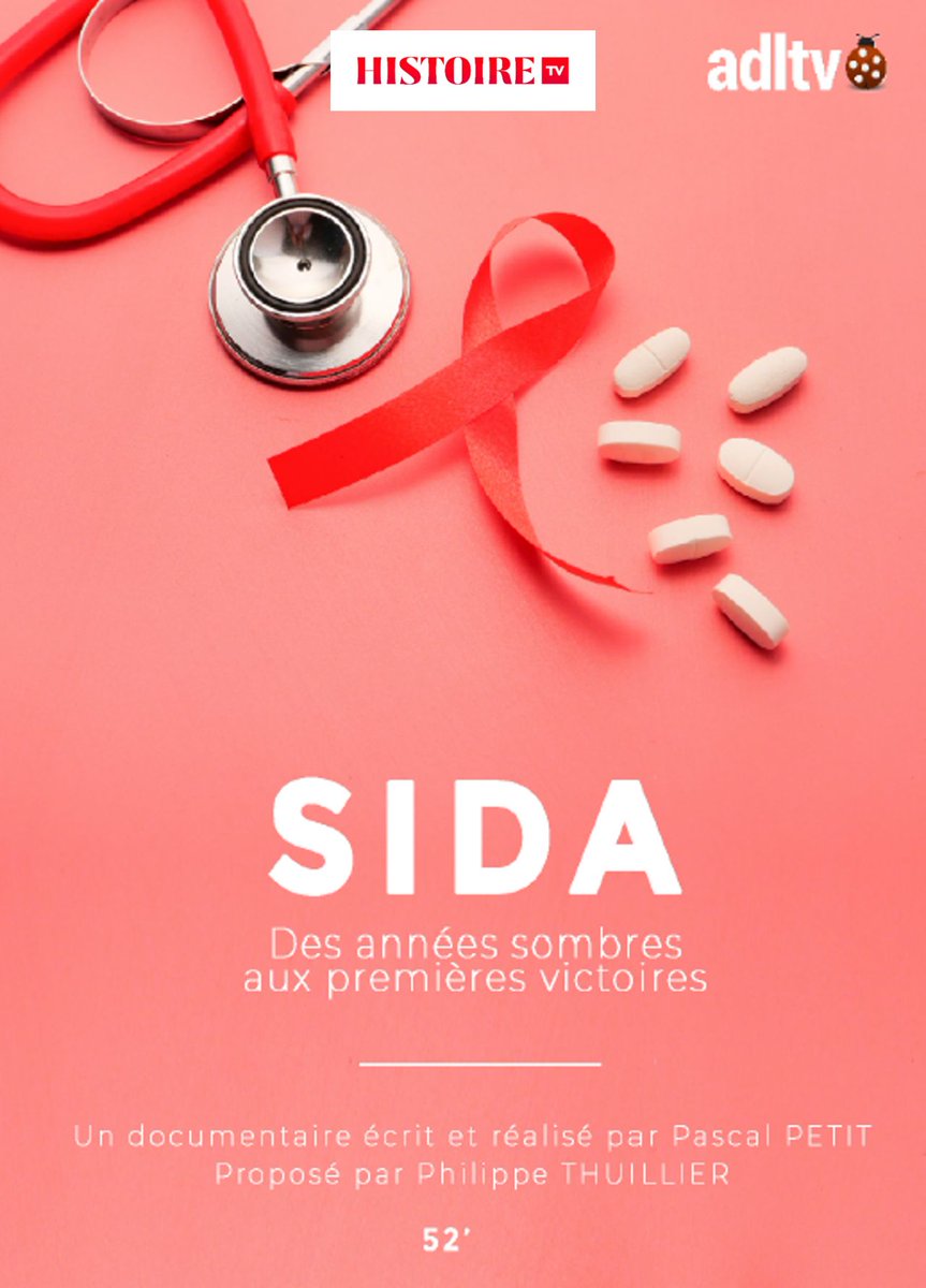 Le remarquable doc 'Sida, des années sombres aux premières victoires' de @PasPETIT nous rappelle en ce #1erdécembre que cette lutte n'appartient pas au passé et demeure un combat perpétuel, que nous menons avec détermination. Retrouvez-le ce soir, 20h50, sur @histoiretv