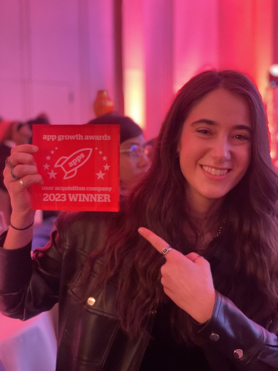 Incredibly proud of our User Acquisition teams for winning the UA Company of the Year award at <a href="/apppromotion/">Business of Apps (formerly App Promotion Summit)</a> #APSBerlin! 🏆