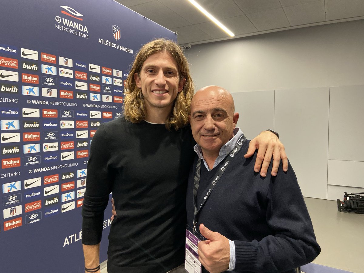 Hoy a sus 38 años deja el fútbol Filipe Luis.Un grande.