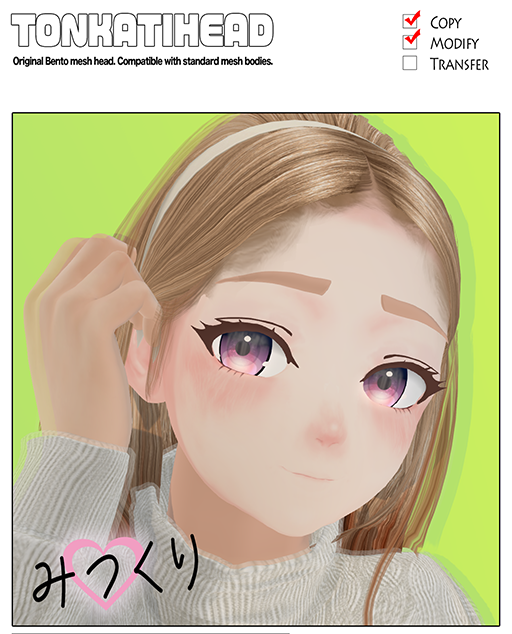TonkatiH's tweet photo. アーリーアクセスが始まっている2023 Holiday Shop &amp; Hopにて、みつくりちゃんヘッド単体の販売を開始しています。イベント期間中は、お得なセール価格にて販売しているので、ぜひぜひデモをお試しください。

クリスマス一色の会場のURLはこちらです→https://t.co/33uZ22ZYjc https://t.co/IJMy36t5vW