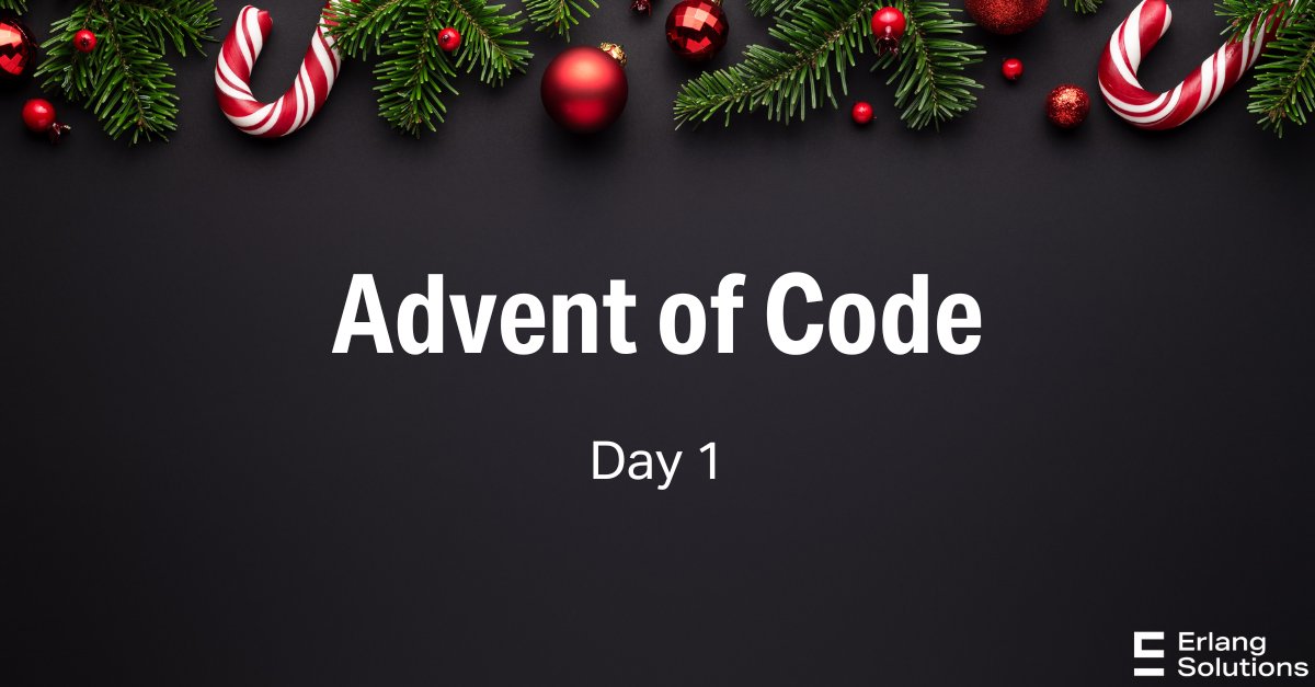 🎄  Today marks the kickoff of our Advent of Code journey in Erlang! 🎄 Piotr Nosek will unravel the daily programming puzzles throughout all of December. Check out the first post here: erlang-solutions.com/blog/category/… Let the coding festivities commence! #AdventOfCode #DayOne