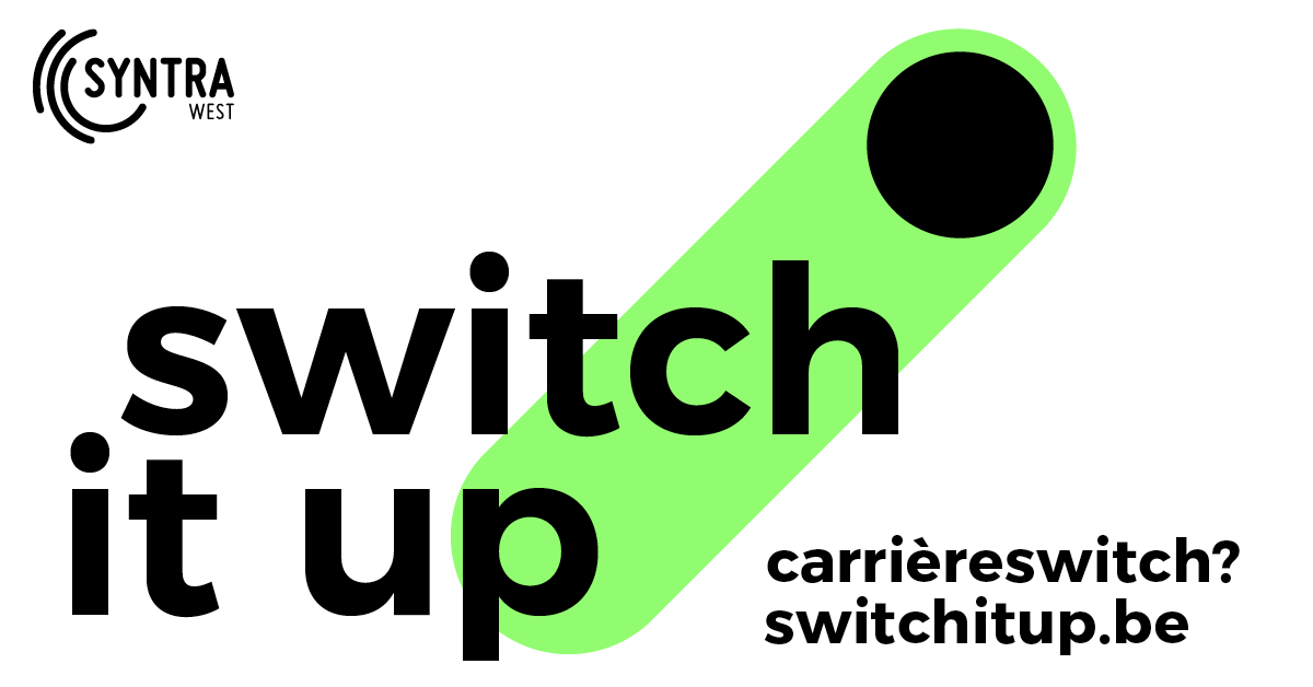 🚀Zin om een carrièreswitch te maken? Switch it up met #SyntraWest ! syntrawest.be/carriereswitch