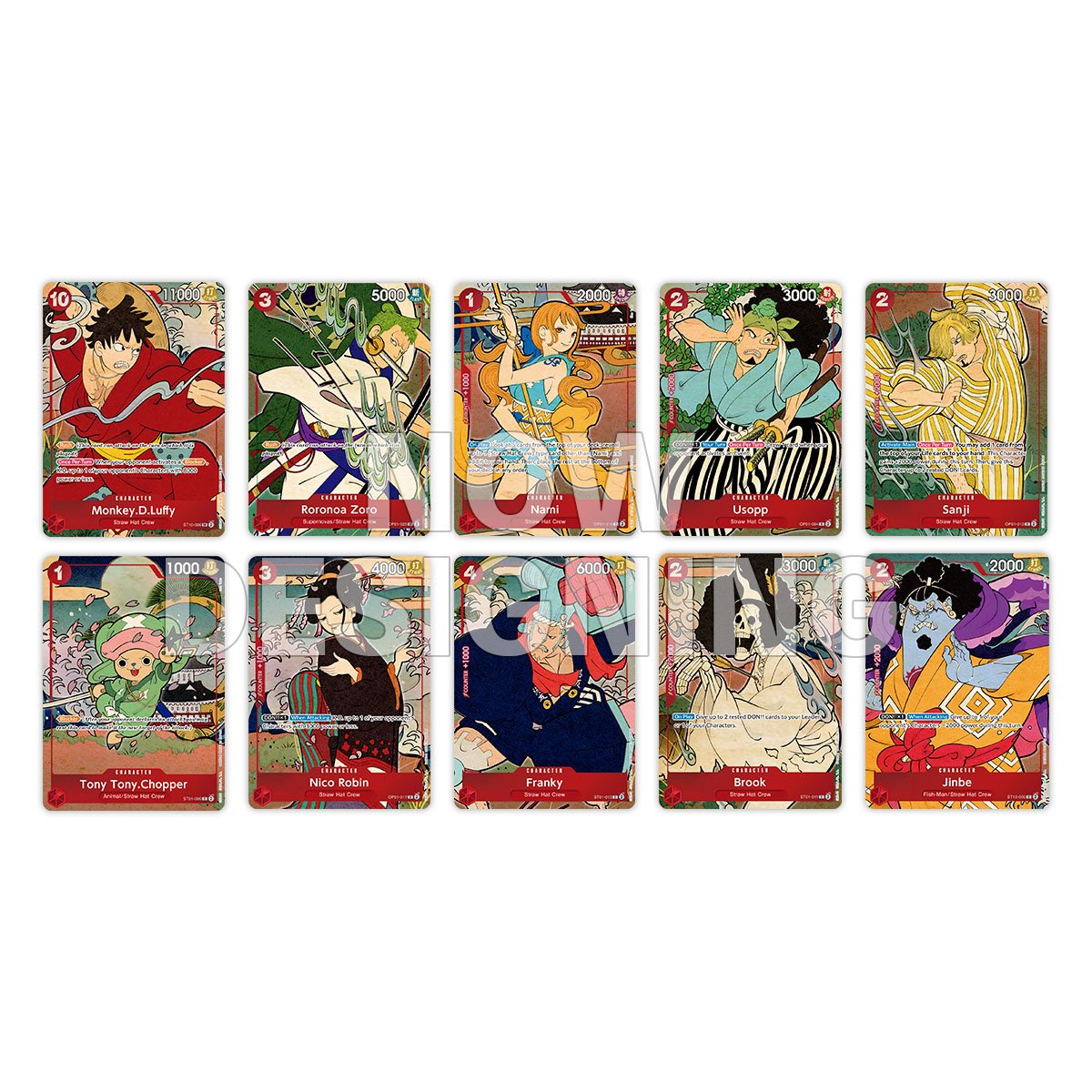 Preorder now up for the One Piece TCG English 1st Anniversary Set