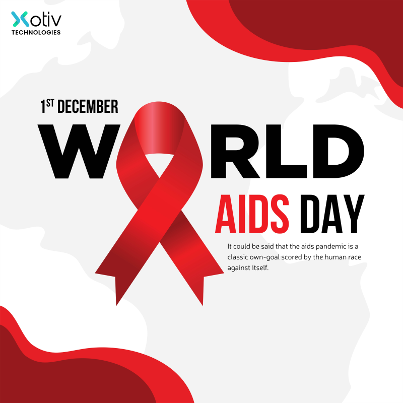 xotiv_tech's tweet photo. On this World AIDS Day, let's raise awareness, show support for those affected, and work toward a world free from the stigma of HIV/AIDS. Together, we can make a difference in promoting understanding, compassion, and progress in the fight against HIV. https://t.co/9QYSfJJv1e