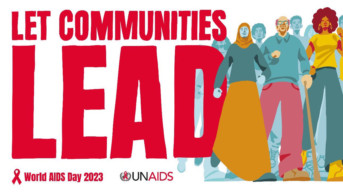 Communities are the catalysts of change in the fight against GBV &amp; AIDS. They not only have the best access to the people in need, but also uphold human rights &amp; pioneer new solutions. 📢Let Communities Lead.
#WorldAIDSDay2023 
<a href="/UNAIDS/">UNAIDS Global</a> <a href="/MoHCCZim/">Ministry of HealthZW</a> <a href="/naczim/">NAC Zimbabwe</a> 
➡️unaids.org/en/2023-world-…