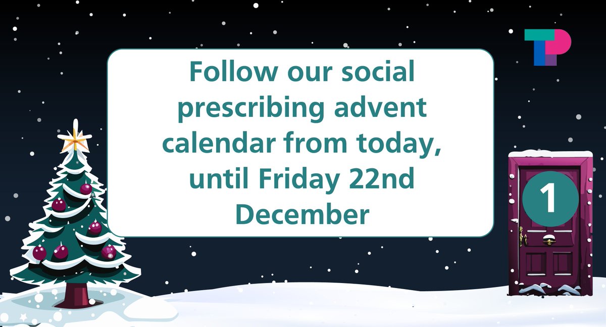 🌟 We're excited to introduce our #SocialPrescribing advent calendar🎄 Each day, we will be sharing some of the many impacts and successes from across the Social Prescribing community in #London this year. #SPAdventCalendar #PersonalisedCare @NASPTweets