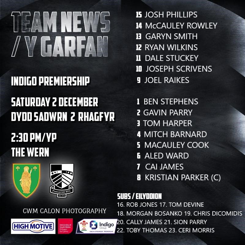 Pontypridd RFC tweet media