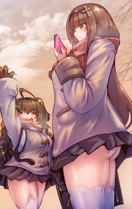 冬の祓魔少女たち‼🌆 