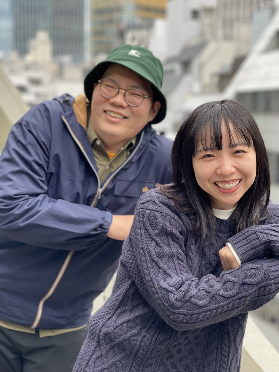maimu_official's tweet photo. 【現場日誌】
#岸本華和 ＆ #満腹満 が本日現場で共演！お仕事終わりに東京事務所へ顔を出してくれましたので記念に撮影を☆
２人ともドラマや映画やCMナレーションなど多岐にわたってお仕事させていただいております。本日の内容は情報解禁をしばしお待ちくださいませ。
応援宜しくお願いいたします！ https://t.co/Dz7dTJ3zmQ