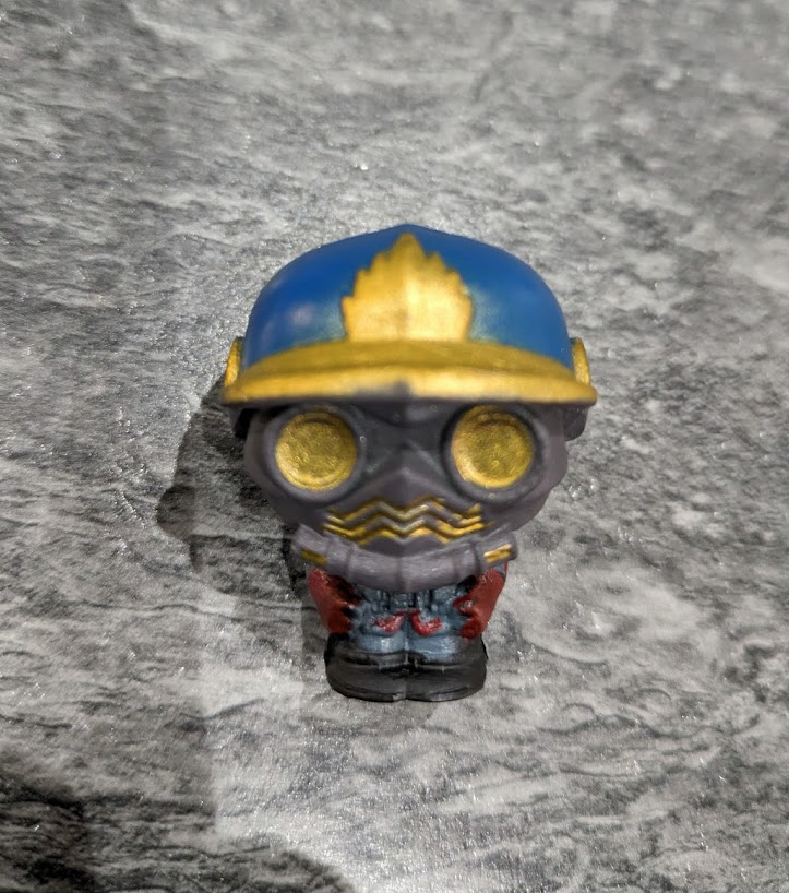 Dave_Child's tweet photo. The boy opened his superhero advent calendar today to reveal this character. Does anybody know who it's supposed to be? A brand new shiny internet high-five to the first person who can ID it! https://t.co/znkz1bFgAp