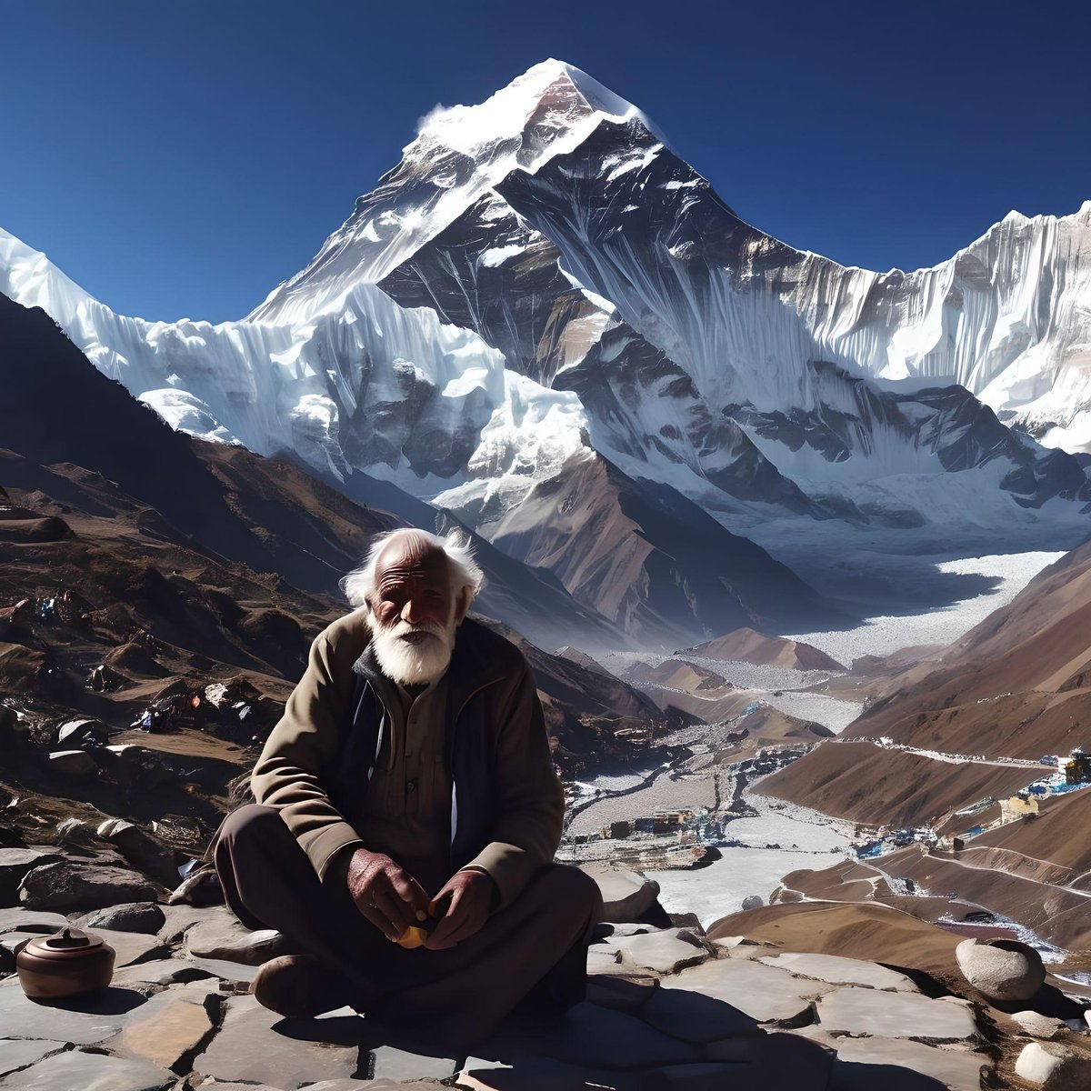 ChiluwalSanjeeb's tweet photo. #Amazing #aicreated #MtEVerest #Nepal #NatureLover https://t.co/FU7YJ5gB8I