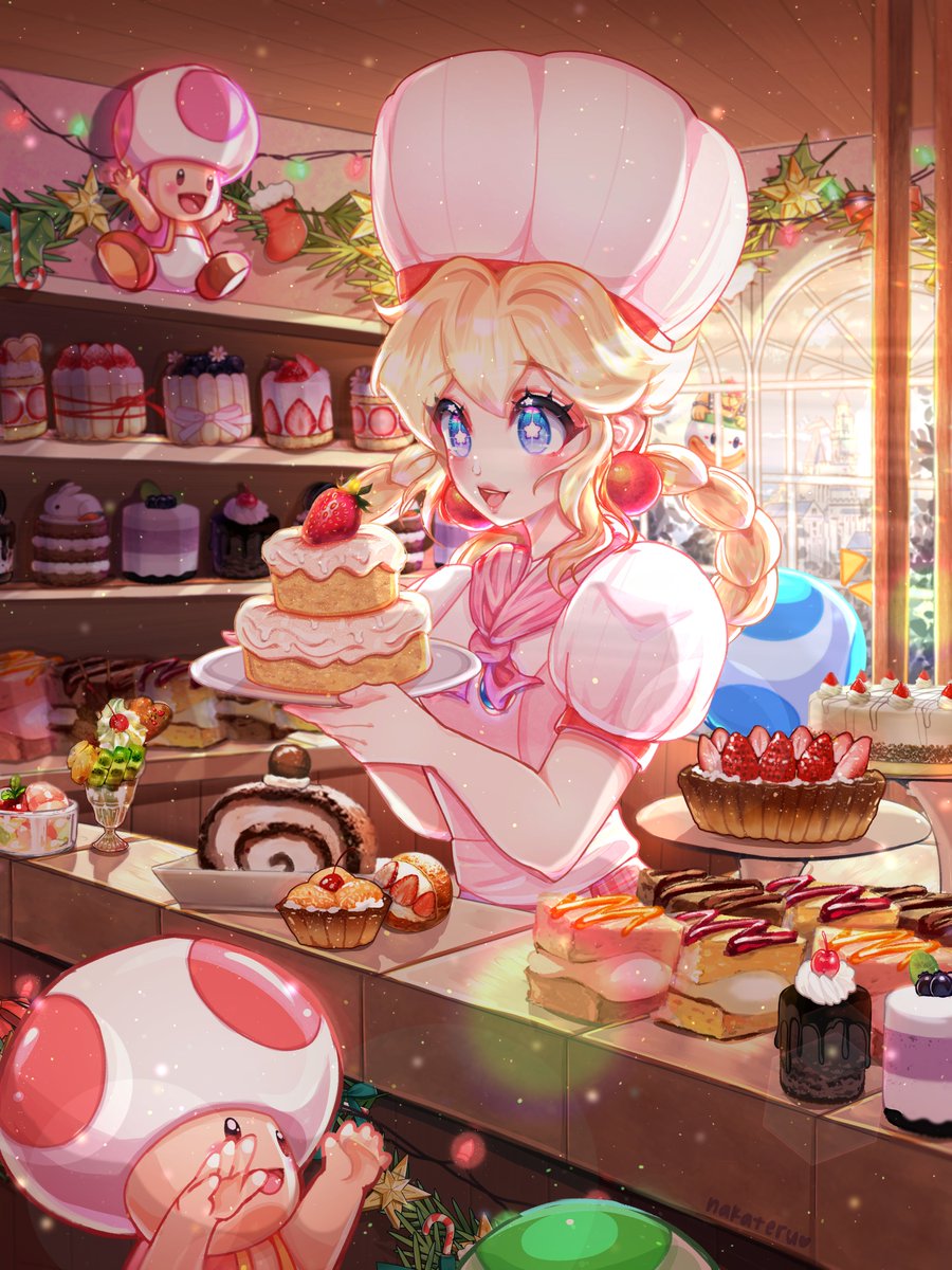 mushroom_bread's tweet photo. 🍰~ Patisserie Peach ~🍰
#PrincessPeach #Mario #MarioFanart #SuperMarioBrosWonder #princesspeachshowtime https://t.co/Iz9wnG0usn