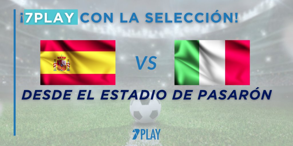 7PlayOficial's tweet image. Desde #7Play apoyamos a nuestra Selección Femenina de Fútbol, @SEFutbolFem , que juega hoy, 1 de diciembre, a las 21h en el estadio del @PontevedraCFSAD 
#JugarLucharYGanar