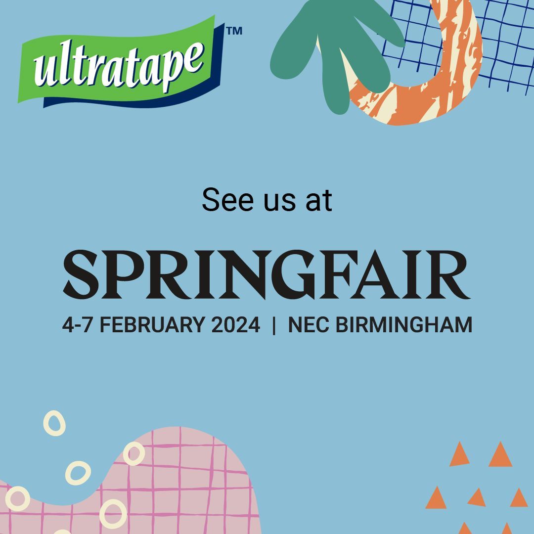 ultratapeUK's tweet image. 📢 We are excited to announce that we will be attending the @SpringAutFair in 2024!

#SpringFair2024