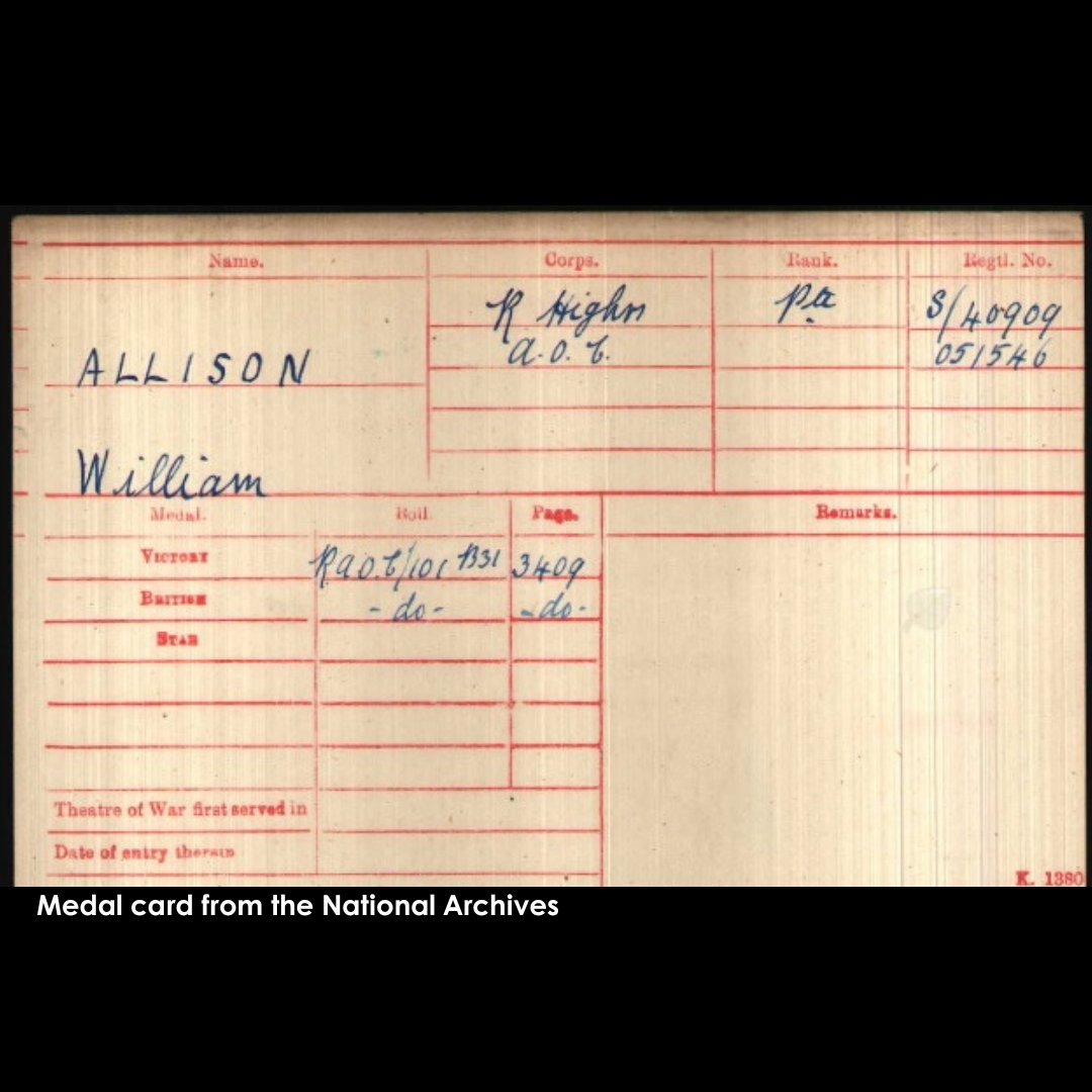 We just wanted to say a huge Thank you to everyone who took the time to conduct research and assist us in identifying William Allison, first soldier in our #ChasingGhosts project. 

Keep an eye out for our second unknown soldier from the #ChasingGhosts project.

#bwmuseum