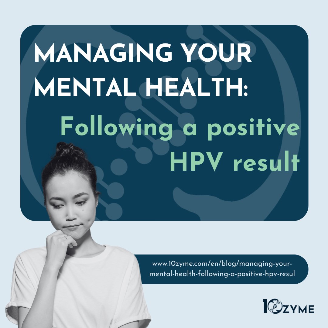 Explore crucial insights on managing mental health post-HPV diagnosis in Rhianne Kiley's latest blog: 10zyme.com/en/blog/managi…. Learn valuable tips for emotional well-being. Knowledge is empowerment. #HPV #MentalHealth #10zyme