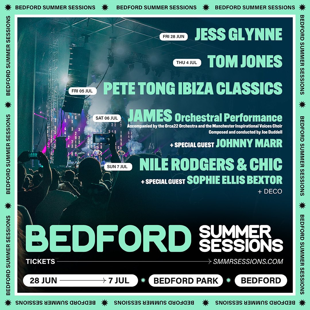Tickets for Bedford Summer Sessions are now LIVE 🎟️ ticketmaster.co.uk/event/37005F7C… Catch our orchestral performance on Saturday 6th July 2024!
