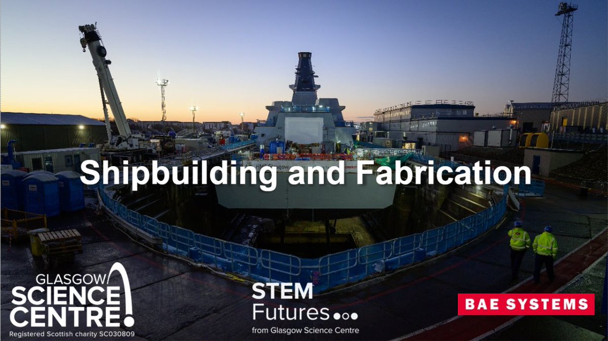 🚢 Ahoy,<a href="/clydebankhigh/">Clydebank High</a> ! 🌟 Your ship is about to dock at our Shipbuilding and Fabrication Workshop! 🛠️ Excitement is building as we eagerly await your arrival. Get ready for an incredible hands-on experience funded by <a href="/BAESystemsInc/">BAE Systems, Inc.</a>! 

Tag us in your photos 📷
