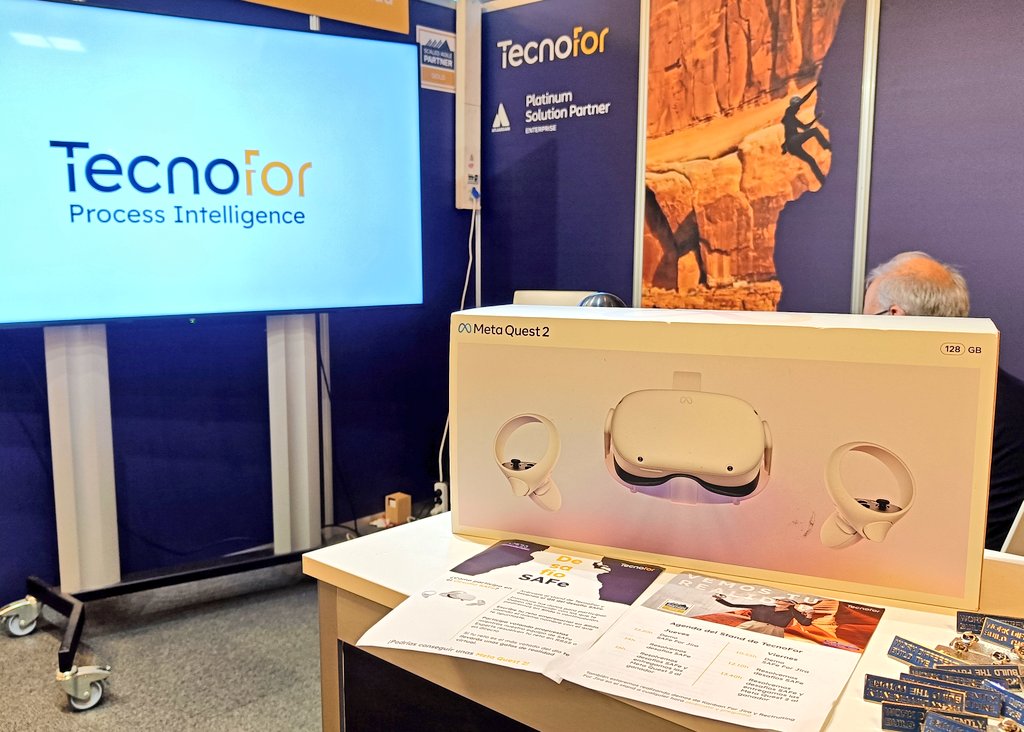 TecnoFor's tweet image. Ayer regalamos unas gafas de realidad virtual Meta Quest 2 al mejor reto de nuestro #DesafioSAFe... y hoy también! 

Reiniciamos los retos y tienes una nueva oportunidad de ganar 🤩

Acércate al stand y participa! 

#CAS23