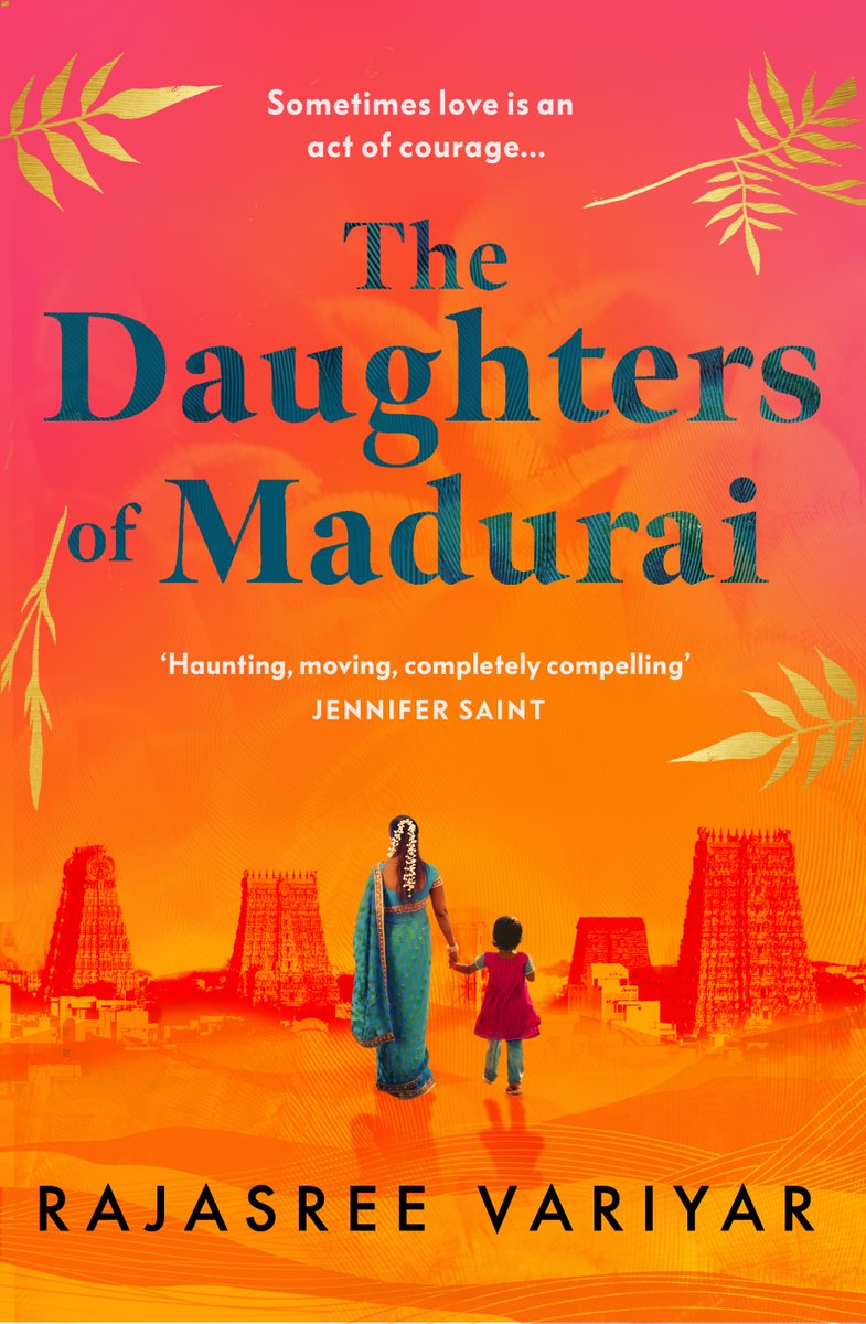 katheastman's tweet photo. I'm very happy to take part in today's paperback cover reveal for #TheDaughtersofMadurai by Rajasree Variyar @Raji_Warrior, out in February 2024 from @orionbooks
It's a mesmerising family story of resilience, quiet determination, and a mother's love for her daughters. https://t.co/rf84qNYvim