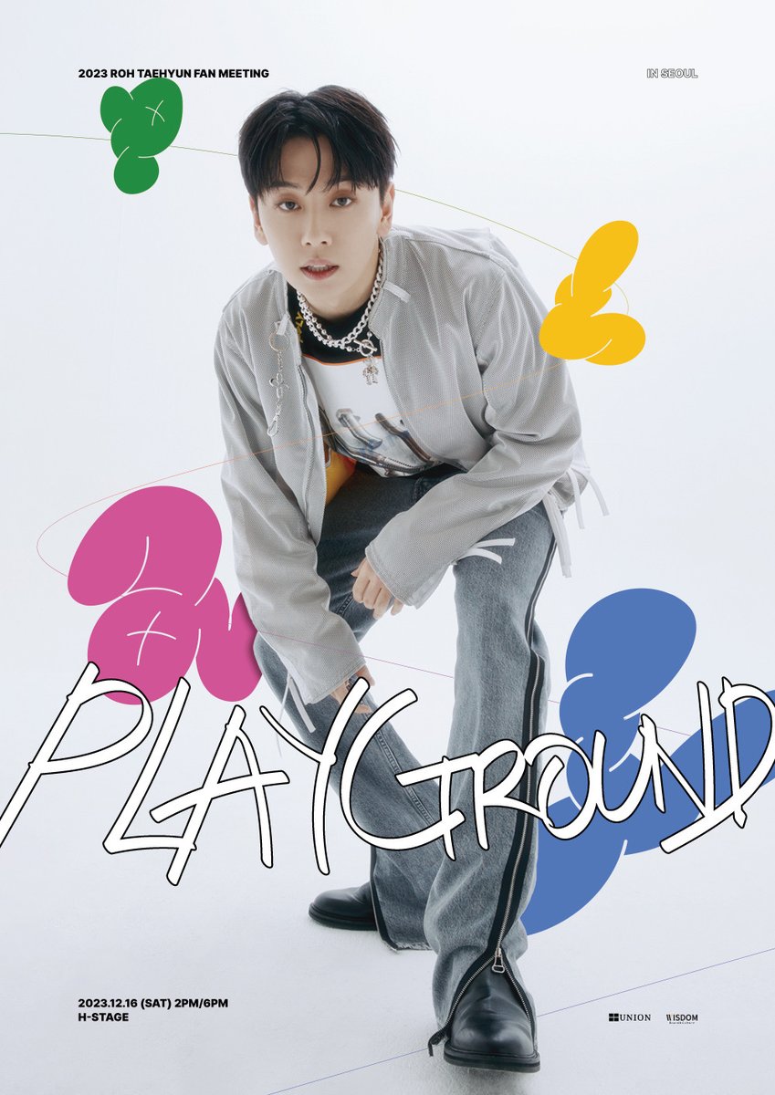 '2023 ROH TAEHYUN FANMEETING [Playground] in Seoul' 일반 예매 티켓 오픈 안내

✨티켓 오픈 : 2023. 12. 4 (월) 8PM (KST)✨

🗓 2023. 12. 16 (토) 2PM/6PM (KST)
📍H-STAGE

🎫멜론 티켓
🔗[KOR] bit.ly/46zPXXH
🔗[GLOBAL] bit.ly/47Cg15Z

#노태현 #ROHTAEHYUN #엠비셔스