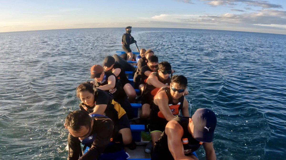 h3ywh9tsURname's tweet photo. Day 28 Training (Nov 27, 2023) ⚫️ 
Bonifacio Holiday Training 

#drivenbysharedstrength #pdbf #paddlers #day28 #training https://t.co/n5H3NKI5CW