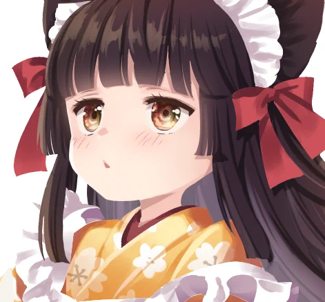 線画消してもかわいい