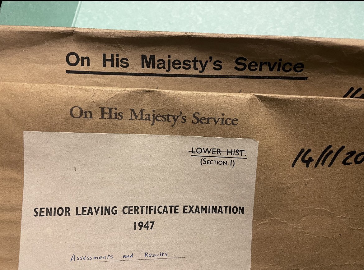 Is it just me, or does anyone else always read these as ‘On Her Majesty’s Secret Service’ even though that’s not what’s written? No, just me?! Perhaps my #EYAHobbies is moonlighting as 007 #JamesBond #ArchiveLife
