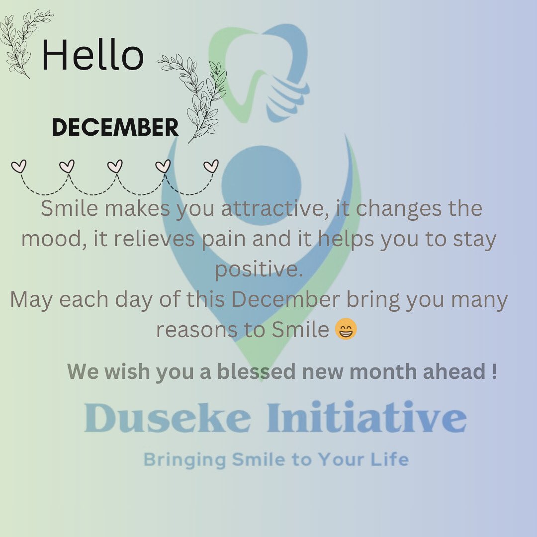 We wish you a blessed new Month ahead!🤗  #December