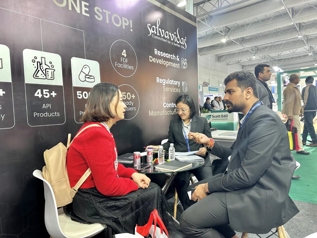 Salvavidasindia's tweet image. Grateful for an incredible journey at CPHI-INDIA 2023! Our dedication and expertise were on full display, showcasing our commitment to being the one-stop solution for all Pharma needs. Thanks to all who visited and contributed to this remarkable journey!💊 

#CPHI2023 #CPHIIndia
